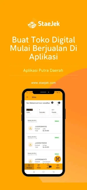 StaeJek - Ojek Online Subang Screenshot 1