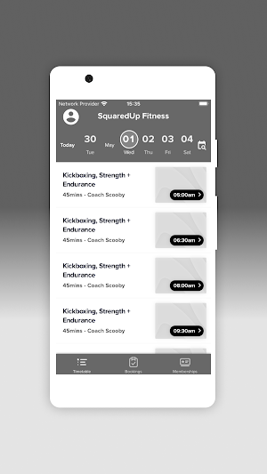 SquaredUp Fitness Screenshot 1
