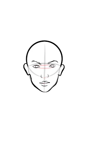 Draw sketch woman face Screenshot 2