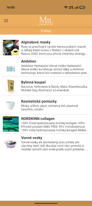 MIL cosmetics Screenshot 2