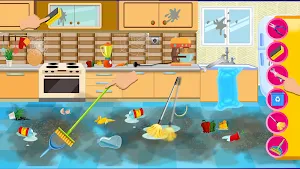Messy Mansion Cleanup: Family Home Cleaning Game Screenshot 3