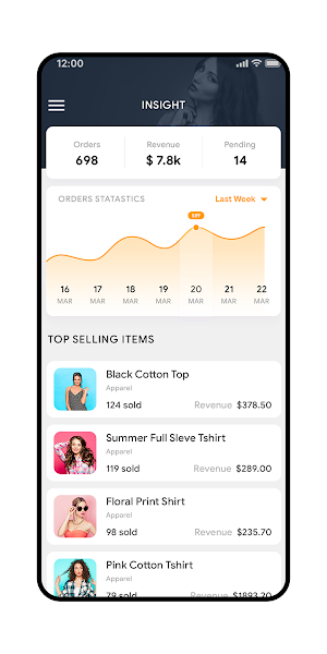 ShopCart Seller Screenshot 1