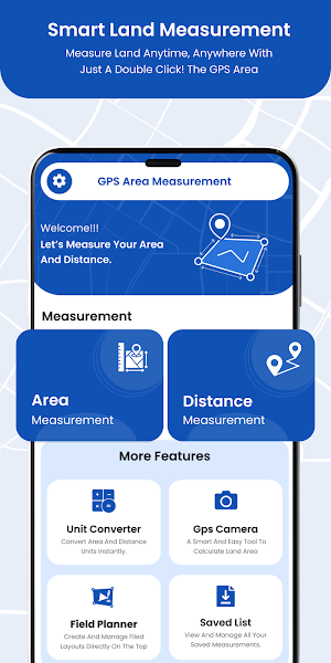 GPS Land - Measure Field Area Screenshot 1