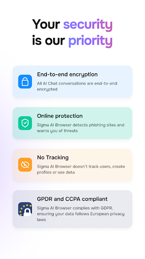 Sigma AI Browser Screenshot 1