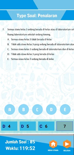Simulasi Psikotes Kerja & Wawancara Screenshot 2