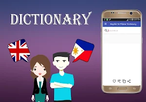 English To Filipino Dictionary Screenshot 0