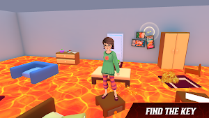 Floor is lava: Survival 3D Screenshot 2