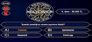 Kim milyoner olmak ister? Screenshot 0