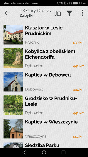 Park Krajobrazowy Góry Opawskie Screenshot 2