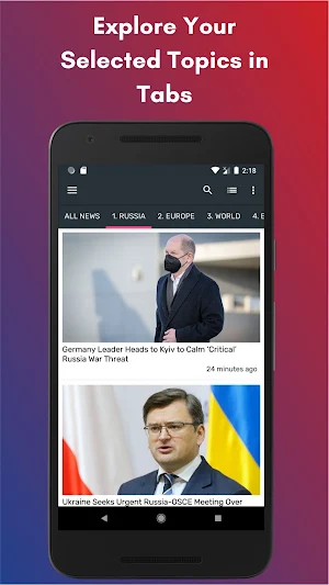 Russia News in English Screenshot 2
