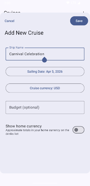 Cruise Drinker Screenshot 1