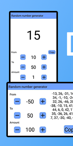 Random number generator Screenshot 0