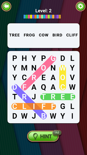 Word Search Master Pro Screenshot 1