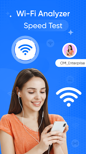 Wifi Analyzer& Wifi Speed Test Screenshot 0