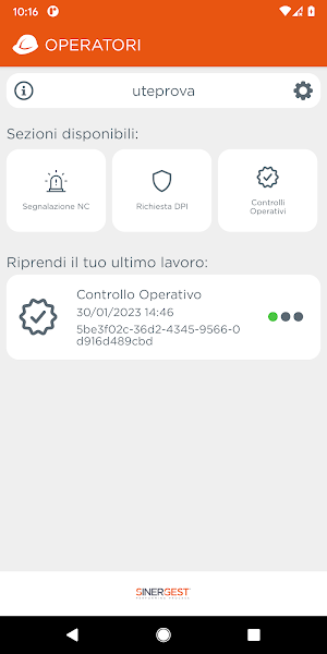 App Operatori 2 Screenshot 0