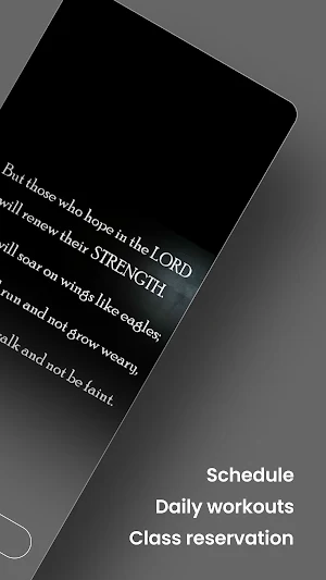 Isaiah 40:31 Fitness Screenshot 1