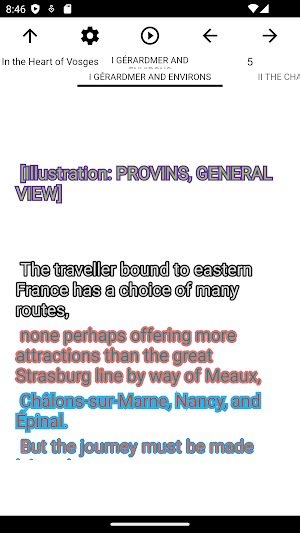 Book: In the Heart of Vosges Screenshot 2