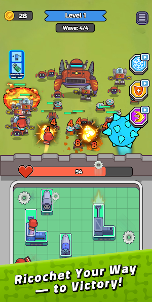 Furious Attack-Merge & Bounce Screenshot 3