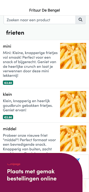 Frituur De Bengel Screenshot 1