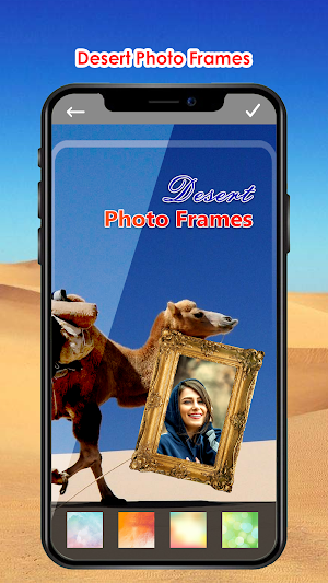 Desert Photo Editor & Frames Screenshot 3