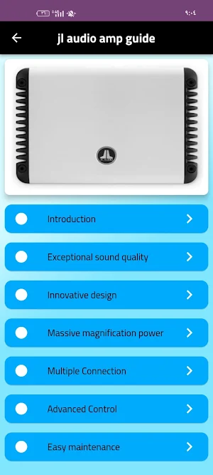 jl audio amp guide Screenshot 0