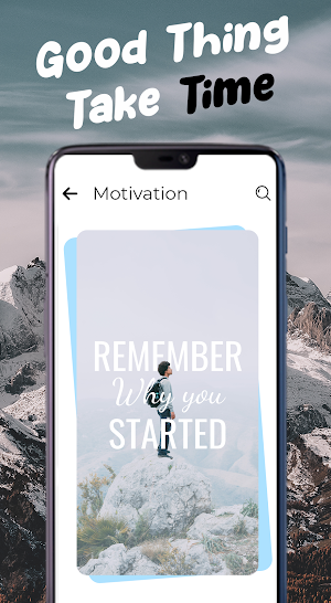 Motivational Quotes App Screenshot 1