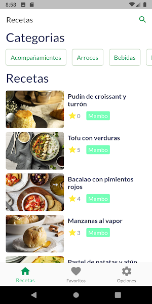 RobotCook Recetas de cocina para Mambo/Thermomix Screenshot 1