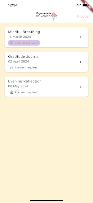 De verandering Screenshot 2