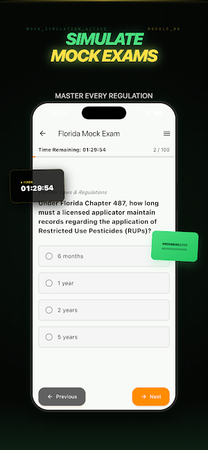 FL Pesticide Applicator Exam Screenshot 1