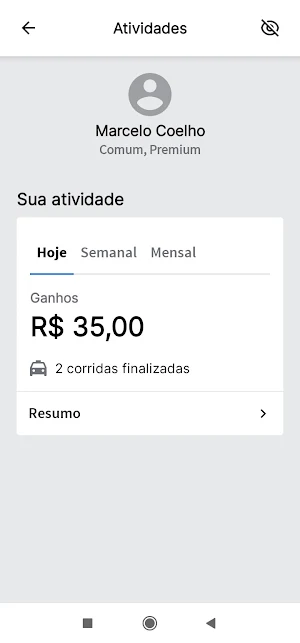 Bagé APP Táxi - Taxista Screenshot 1