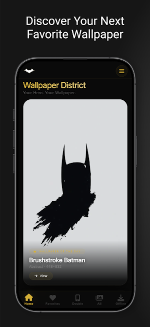 Bat Hero Man Wallpaper's Screenshot 0