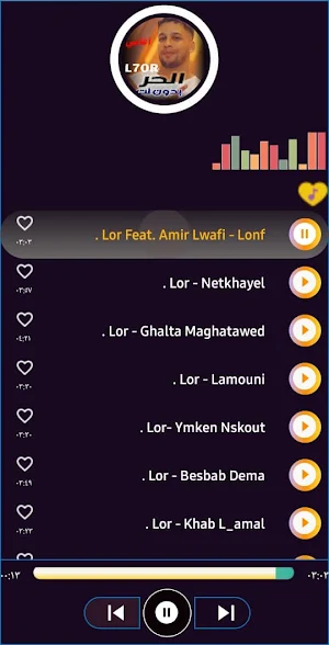 اغاني الحر - L7OR  بدون نت 24 Screenshot 1