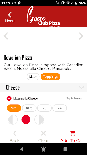 Bocce Club Pizza Screenshot 3