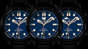 MARINE COMBINED Watch Face Screenshot 1