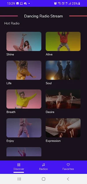 Dancing Music Radio Screenshot 2