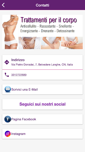 Centro estetico Butterfly Screenshot 2