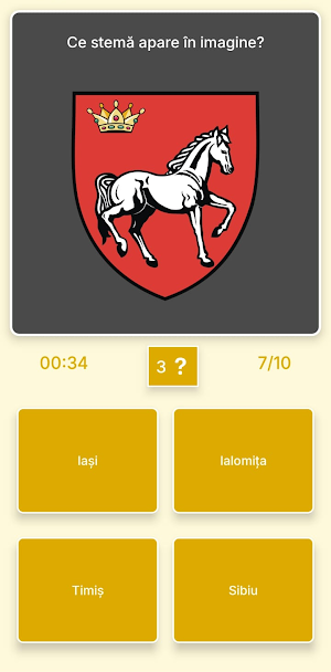 Harta României: Geografie Quiz Screenshot 3
