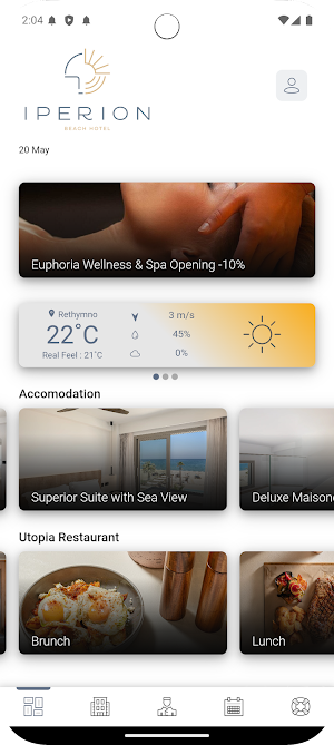 Iperion Beach Hotel Screenshot 1