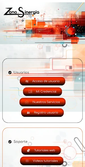 Zona Sinergia Gestion Screenshot 1