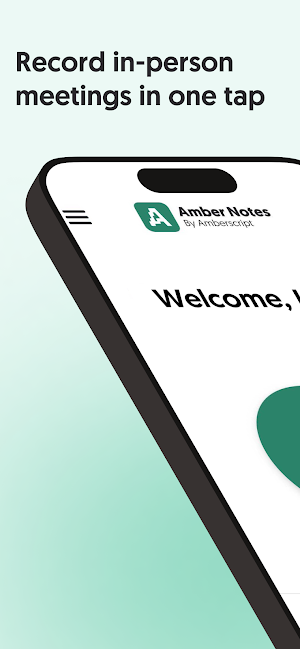Amber Notes: AI Meeting Notes Screenshot 0