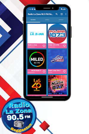 Radio La Zona 90.5 Reggaeton Screenshot 1