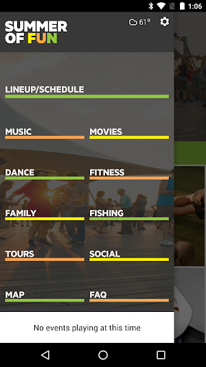 Hudson River Park Events Screenshot 1