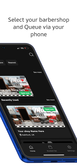QueueAway App Screenshot 1