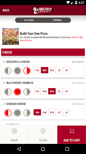 Bruno’s Pizza Screenshot 3