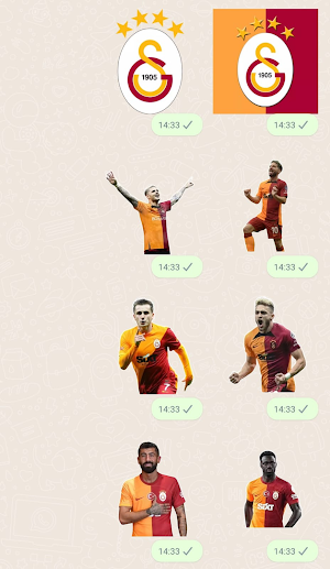 Galatasaray Stickers Screenshot 0