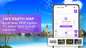 Live Earth Map - World Map 3D Screenshot 0
