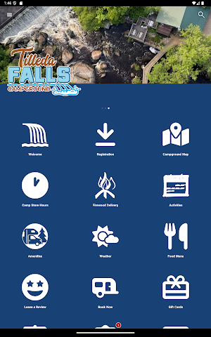 Tilleda Falls Campground Screenshot 2