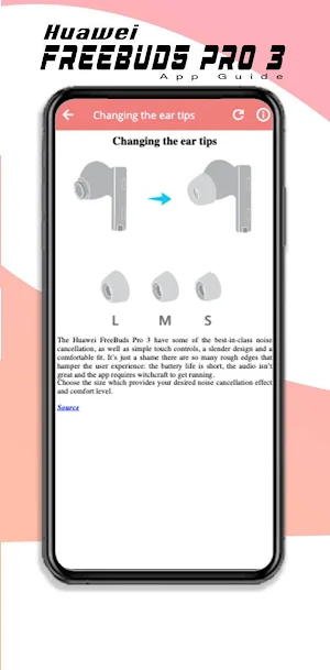 Huawei freebuds pro 3 Guide Screenshot 2