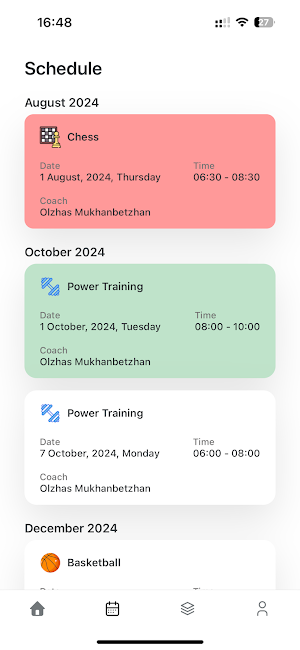 Narxoz Sport Hub Screenshot 1