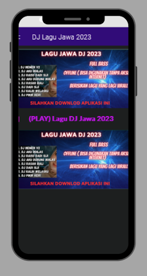 Lagu Jawa DJ 2023 Screenshot 1